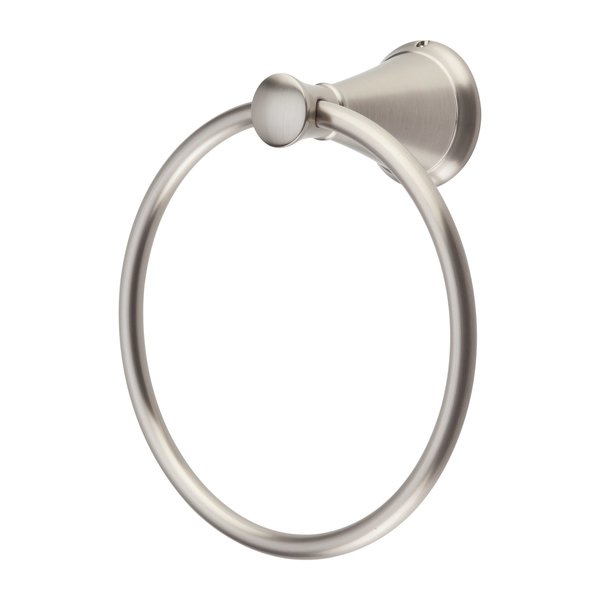 Pfister Saxton Towel Ring In Brushed Nickel BRB-GL1K
